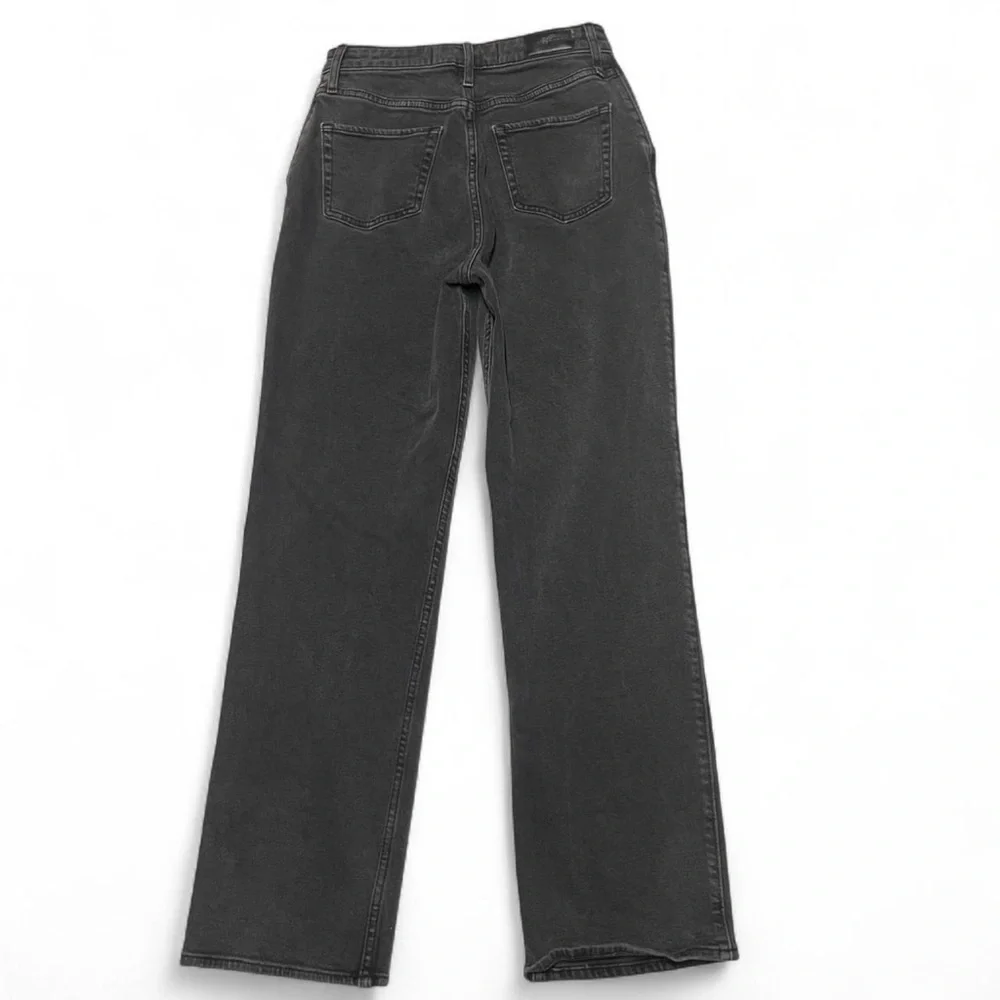 Hollister Women's Ultra High Rise Dad Jean Vintage Stretch Black Size 1R 26Wx28L - Picture 2 of 11